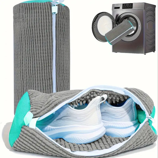 Sac de lavage de chaussures Gris